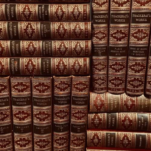 19th Century 22 Volumes of The Works of Thackery image-4