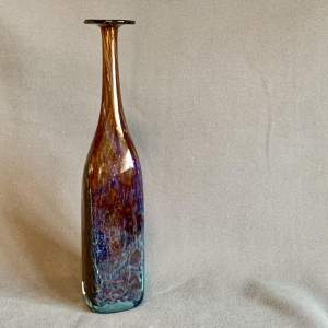 Mdina Tall Glass Bottle Vase
