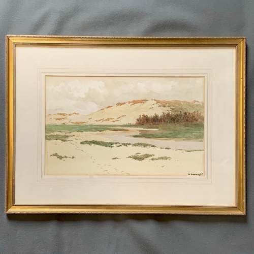 William Parkyn Watercolour Painting At Sennen Cornwall image-1