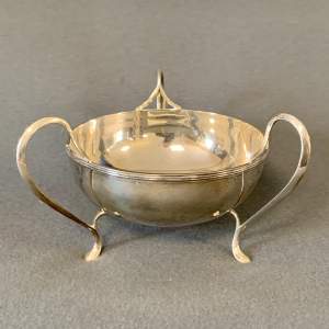19th Century Walker and Hall Silver Bowl