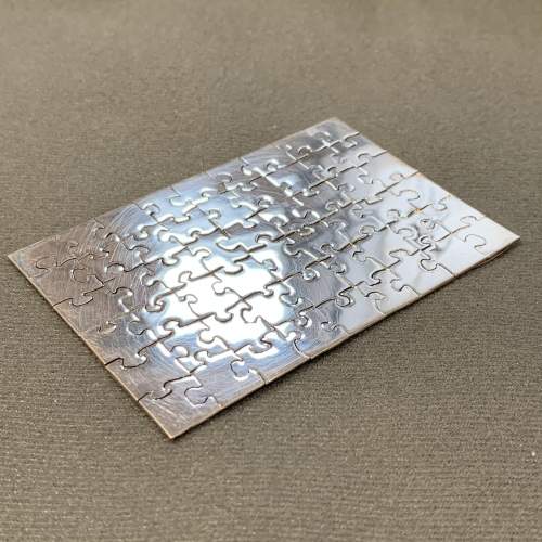 Silver 54 Piece Jigsaw Puzzle by Brenton West image-1
