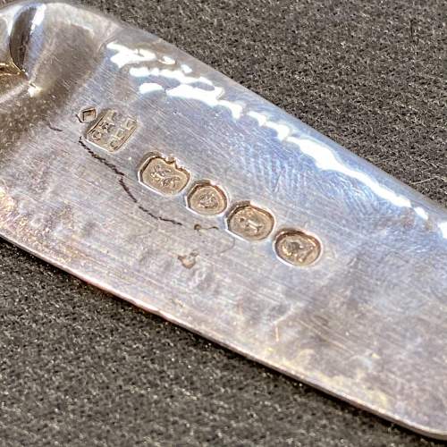 Early 19th Century Silver Berry Spoon image-6