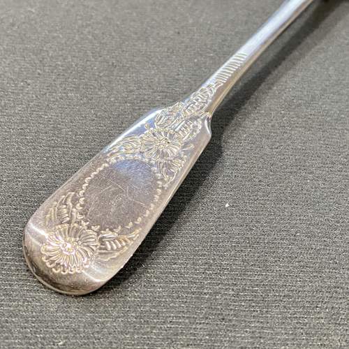 Early 19th Century Silver Berry Spoon image-3