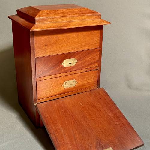 Unusual Victorian Mahogany Table Cabinet image-1