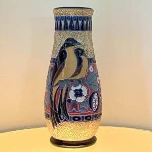 Art Deco Amphora Art Pottery Vase