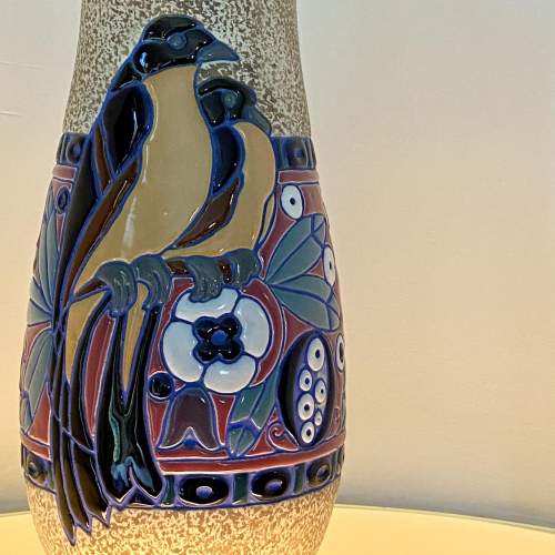 Art Deco Amphora Art Pottery Vase image-2