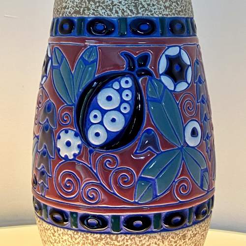 Art Deco Amphora Art Pottery Vase image-3