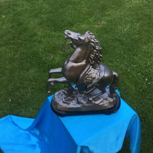 Mid 19th Century French Spelter Marley Horse image-2