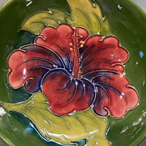 Walter Moorcroft Hibiscus Bowl image-3