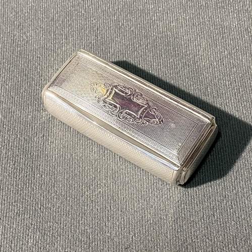 Silver Continental Snuff Box image-1