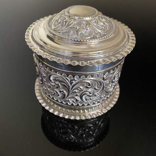 Luxury Silver Plated Sweetmeats Canister - Luxury Sweet Canister image-1