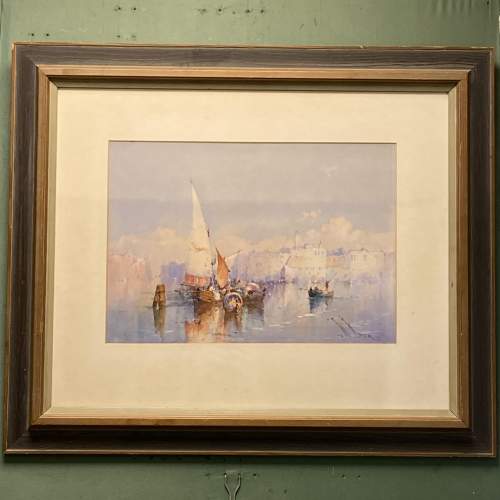 Wilfred Knox Watercolour of Venice image-1
