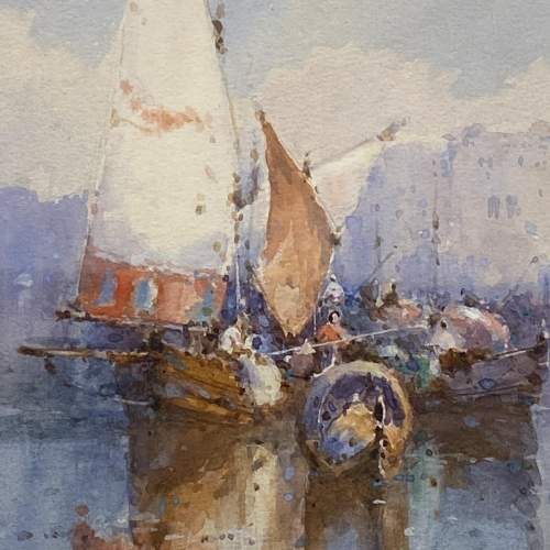 Wilfred Knox Watercolour of Venice image-3