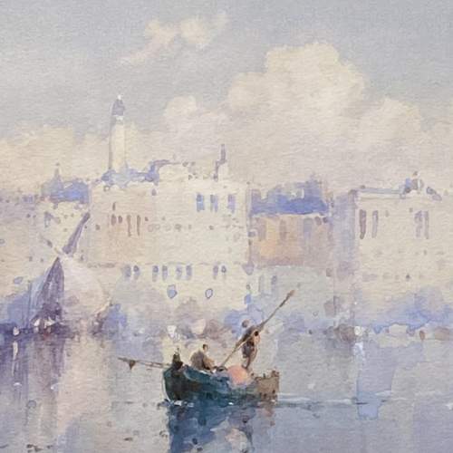 Wilfred Knox Watercolour of Venice image-4