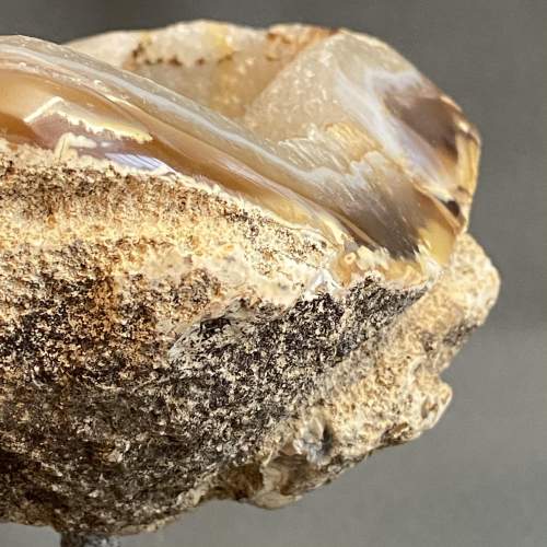 Beautiful Crystal Agate Geode Specimen image-4