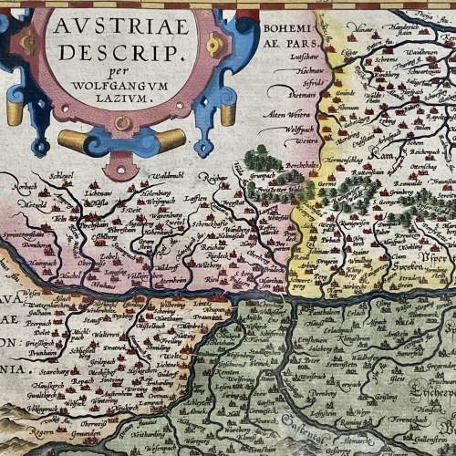 Map of Austria by Abraham Ortelius image-2