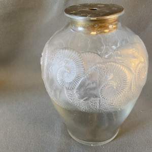 Early 20th Century French M Model Glass Vase