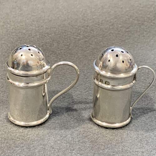 19th Century Matching Pair Of Flour Dredger Pepperettes image-1