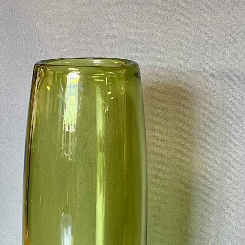 Tall 1960s Holmegaard Maygreen Vase by Per Lutken image-4