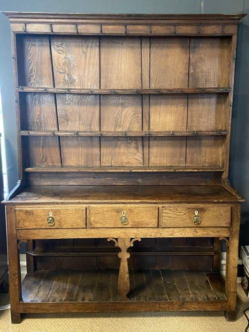 18th Century Small Oak Dresser image-5