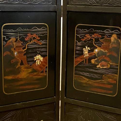 Vintage Small Asian Privacy Screen - Decorative Antiques - Hemswell