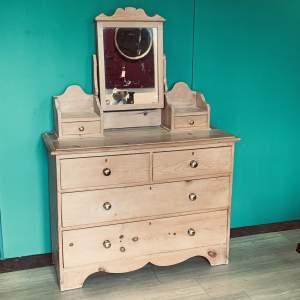 Victorian Pine Dressing Table