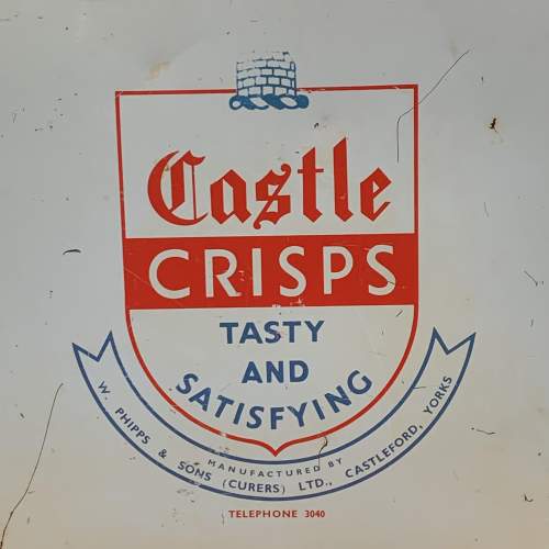 Vintage Castle Crisps Tin image-3