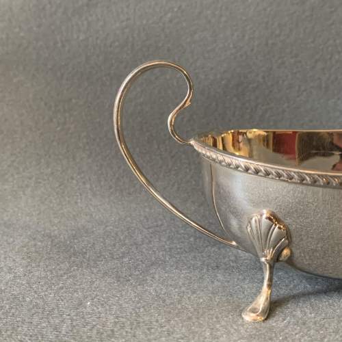 20th Century Silver Sauce Boat image-2
