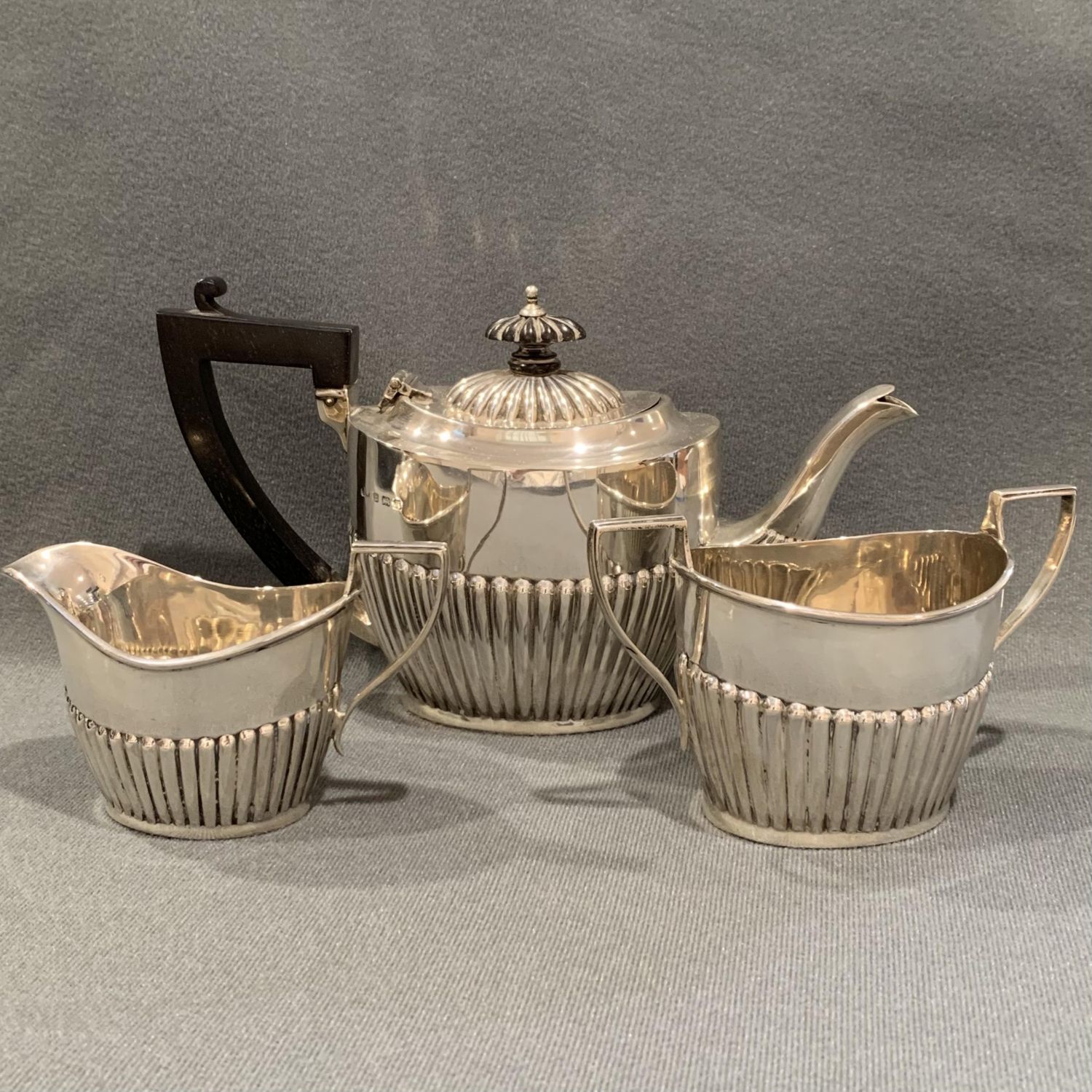 19th Century Silver Tea Set - Antique Silver - Hemswell Antique Centres
