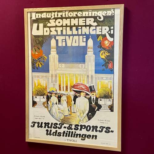 Vintage Tivoli Copenhagen Print image-1