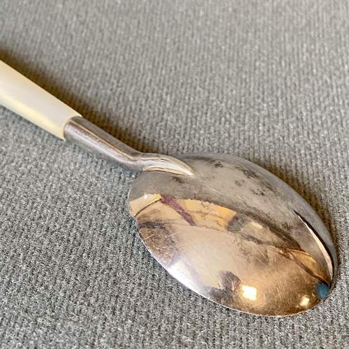Cased Set of Edwardian Silver Jam Spoons image-5