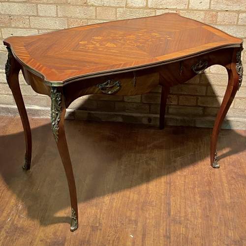 Late Victorian Inlaid Rosewood Table image-5