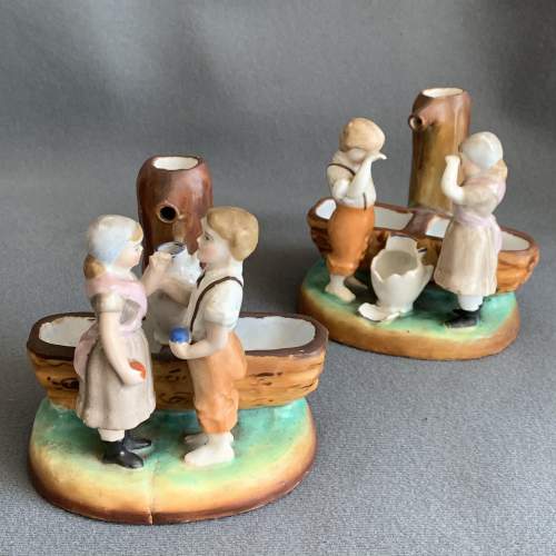 Victorian Pair of Jack and Jill Figures image-1