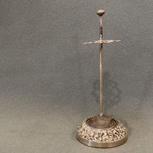 Early 20th Century Silver Hat Pin Stand