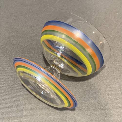Mid 20th Century Set Of Six Glass Sundae Dishes image-4