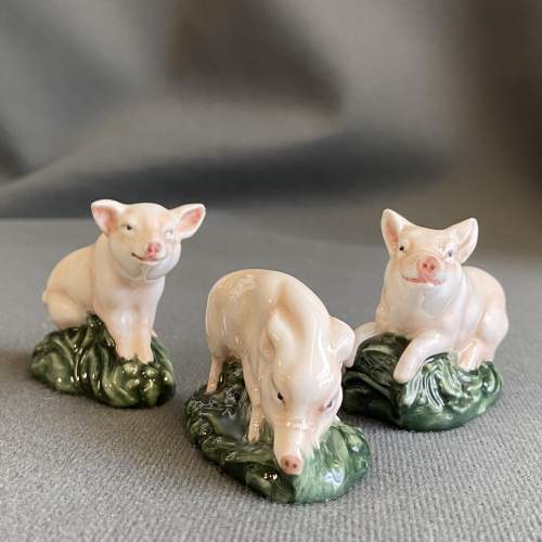 Set of Three Royal Doulton Pig Figures image-1