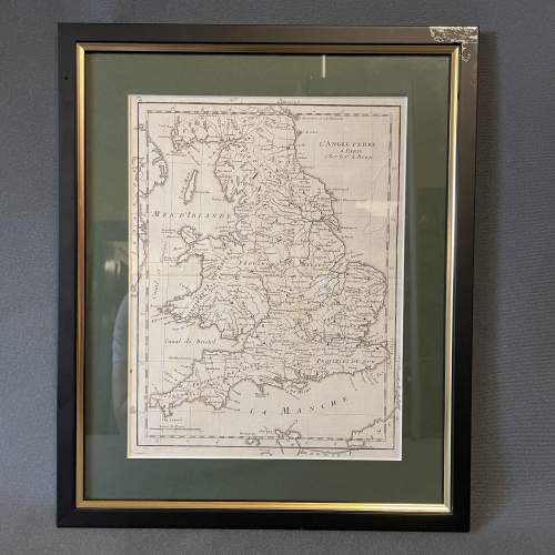 18th Century Map of England and Wales image-1