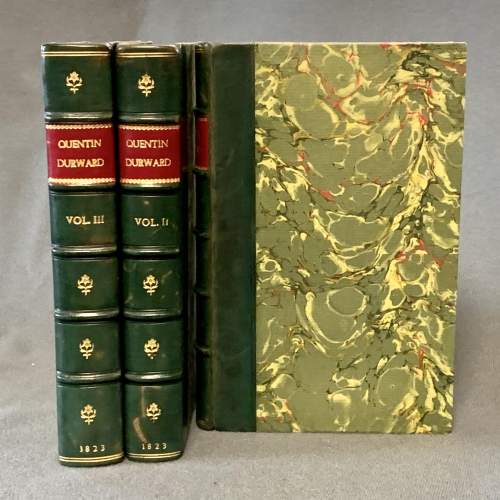 19th Century Sir Walter Scott Quentin Durward in Three Volumes image-2