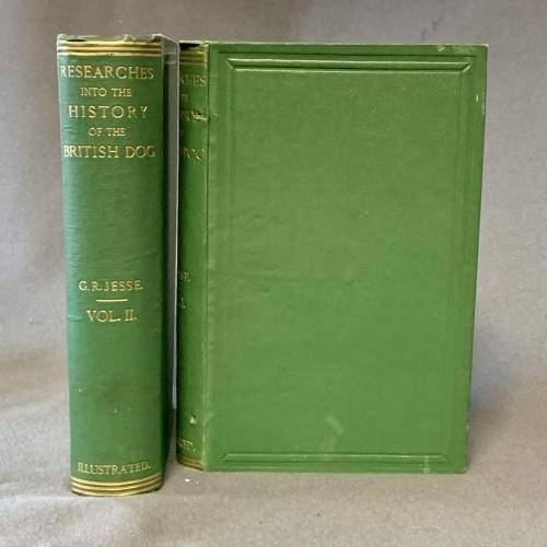 19th Century George R Jesse History of the British Dog Books image-2