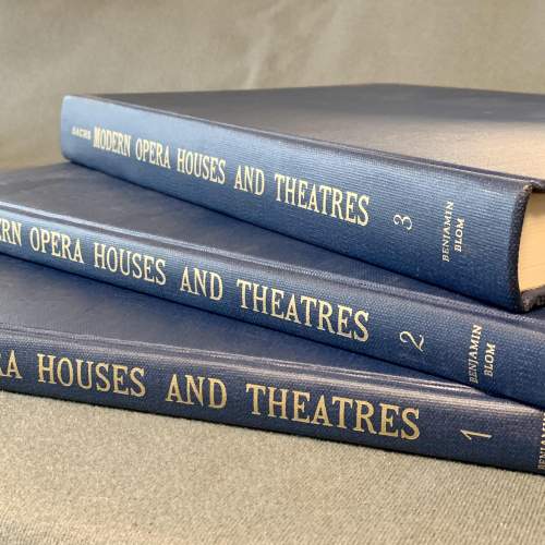 20th Century Three Volumes of Modern Opera Houses and Theatres image-2