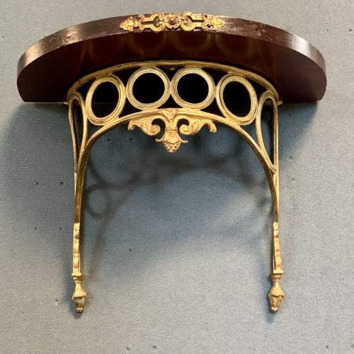 Mid 19th Century French Demi Lune Wall Bracket image-4
