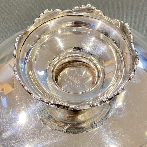 Mid 20th Century Walker and Hall Silver Footed Dish image-5
