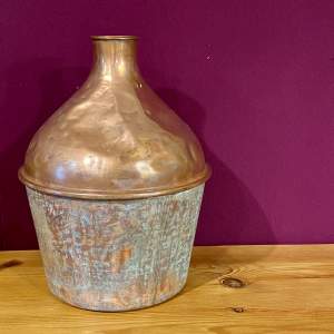 Antique Copper Water Carrier