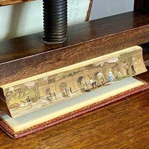 19th Century Fore Edge Painted Book - The Two Sisters