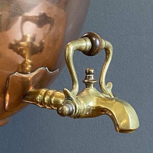 English Copper and Brass Samovar image-2