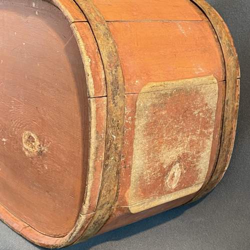 19th Century Swedish Pine Coopered Water Vessel image-6