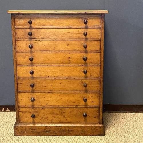 20th Century Collectors Chest with Eight Drawers image-1