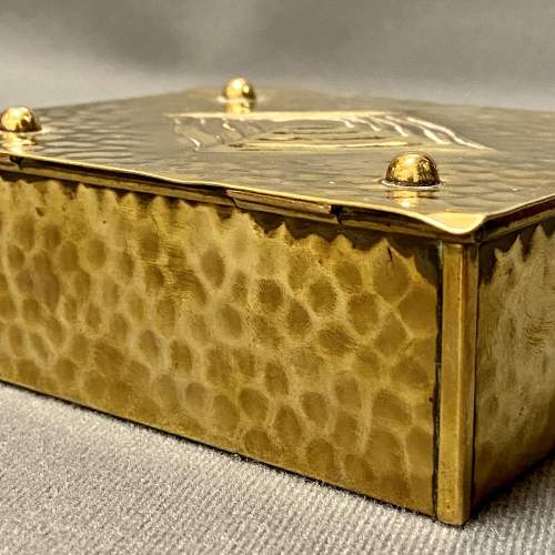 Art Nouveau Carl Deffner Brass Box image-4