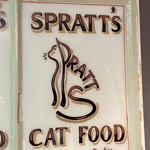 Spratts Cat and Dog Food Hand Painted Window image-2