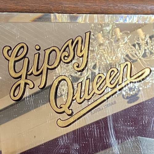 Gipsy Queen Shoes Antique Advertising Mirror image-2